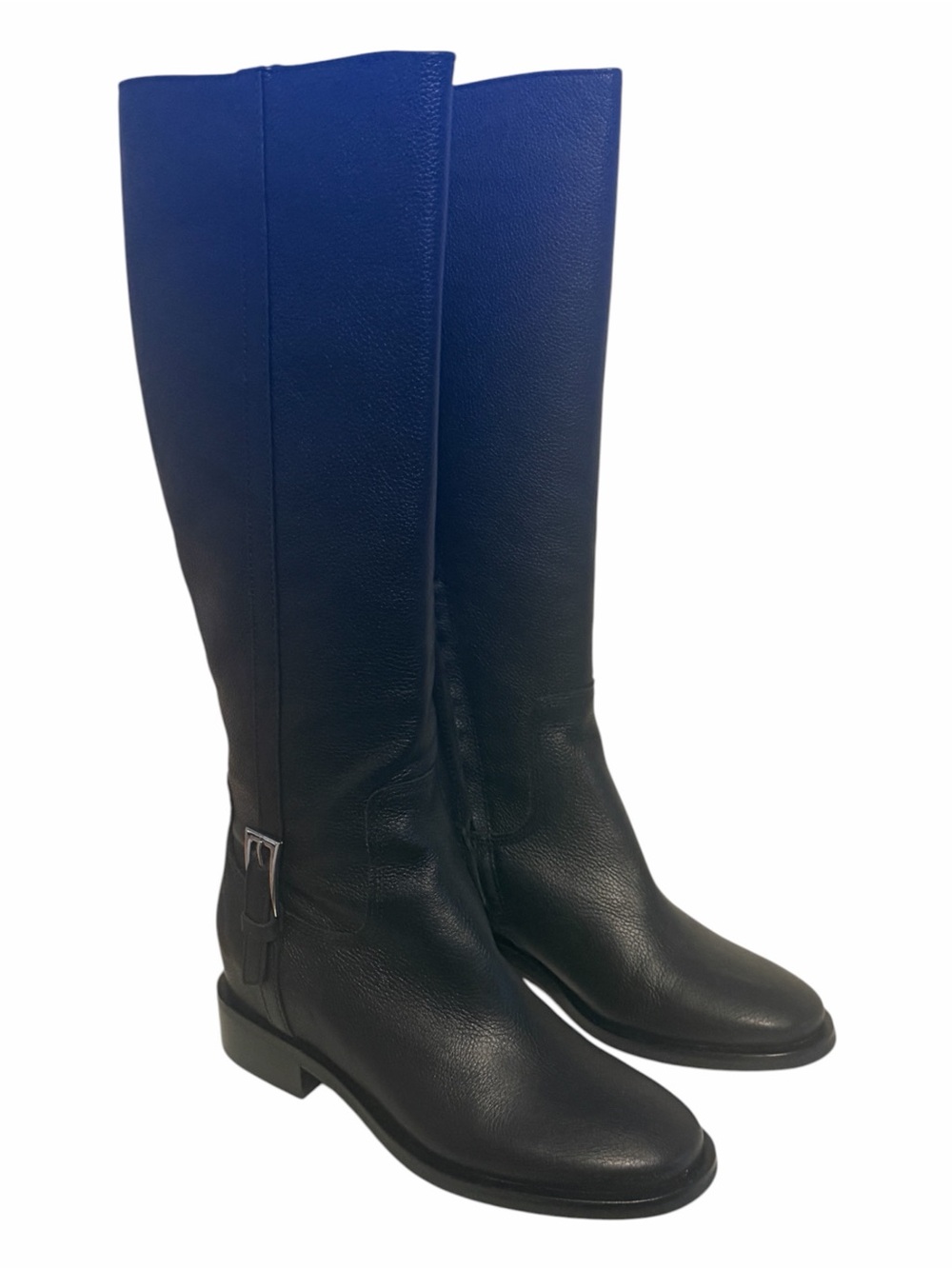 Dolce Vita Kilian H2O Women’s Black Leather Waterproof Riding Boots Size 9 NIB